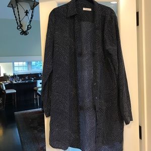 Equipment Button Down Printed Dress